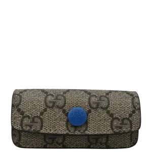 GUCCI GG Coated Canvas Lipstick Case Beige 669984