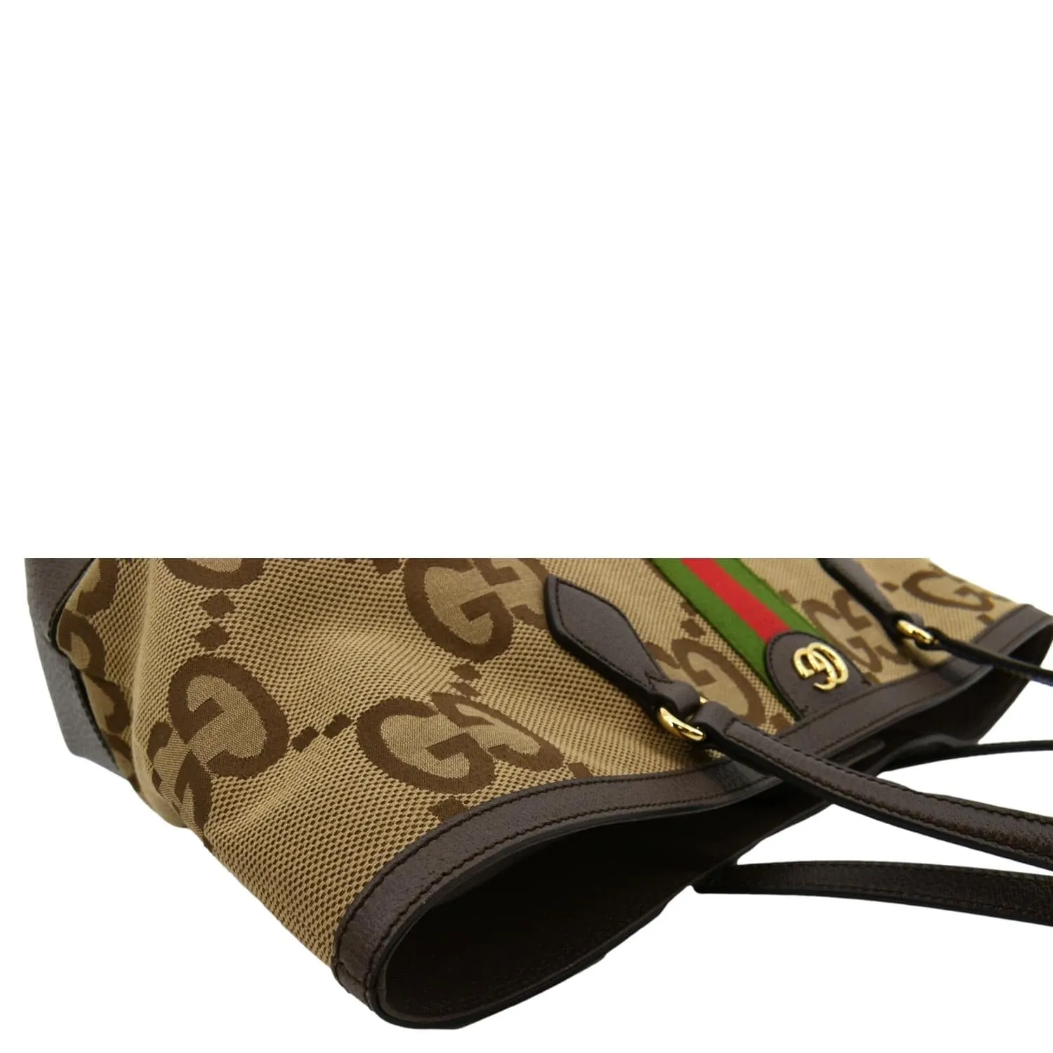 GUCCI Ophidia Jumbo GG Supreme Canvas Tote Bag Beige 631685
