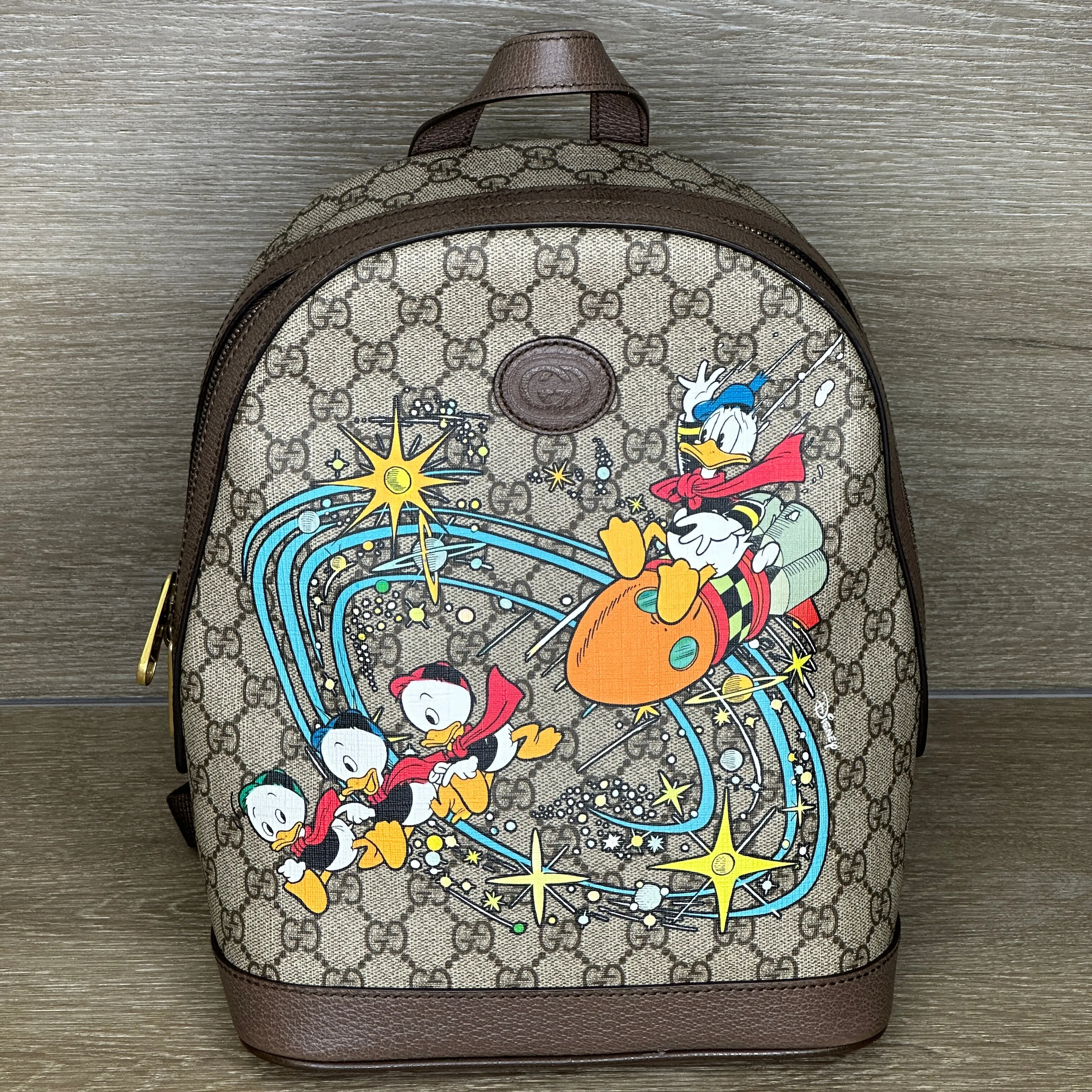 Gucci x Disney Donald Duck Backpack