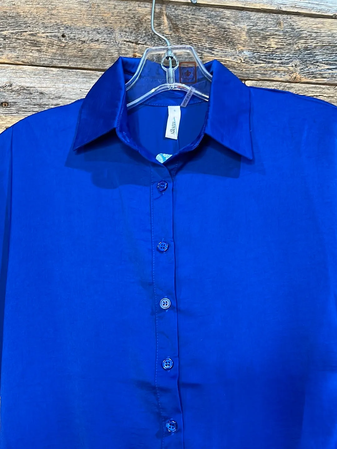 Gwen Functional Royal Blue Romper