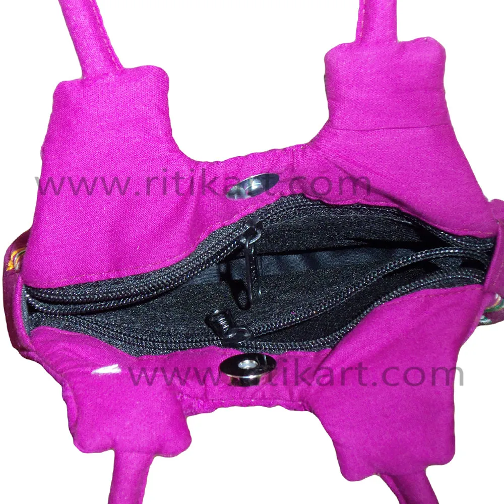 Hand Made fancy Ladies Vanity Red Bag