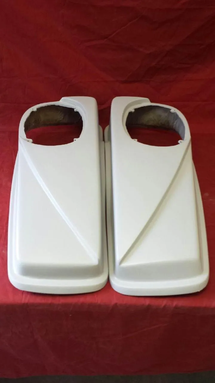 Harley 2014 - 2018  Model Saddlebag Speaker Lids Harley Touring Stretched / Extended 6 x 9