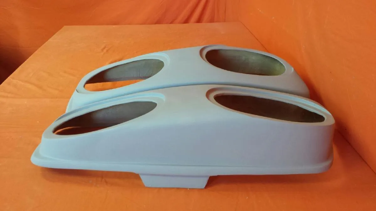 Harley Davidson 2014 - 2018  Model Saddlebag Speaker Lids Harley Touring Stretched / Extended Dual 6 X 9