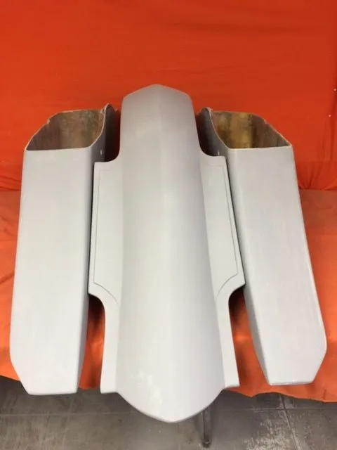 Harley Davidson 6" Trendsetter Extended Saddlebag Fender Kit