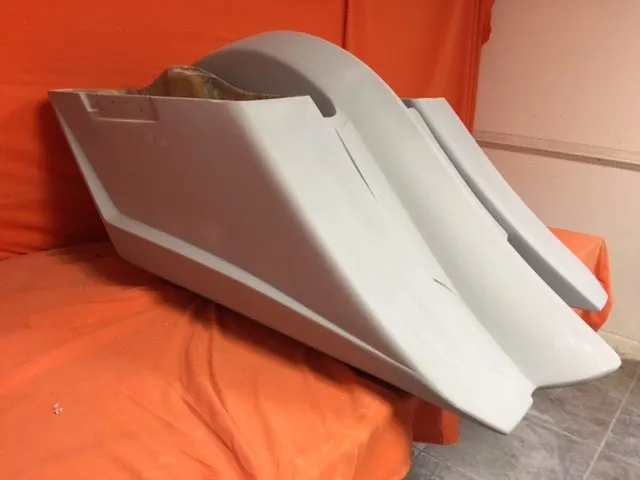 Harley Davidson 6" Trendsetter Extended Saddlebag Fender Kit