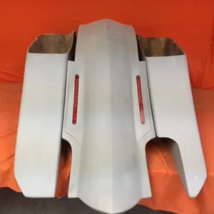 Harley Davidson 6" Trendsetter Extended Saddlebag LED Fender Kit - Right Side Cut Out / 2014 - 2018