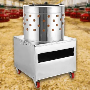 Heavy Duty Chicken Turkey Poultry Feather Plucker Machine 20"