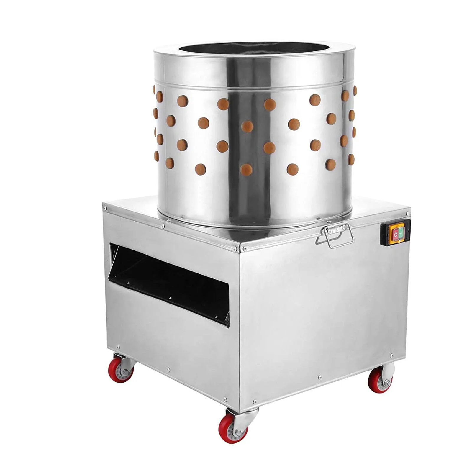 Heavy Duty Chicken Turkey Poultry Feather Plucker Machine 20"