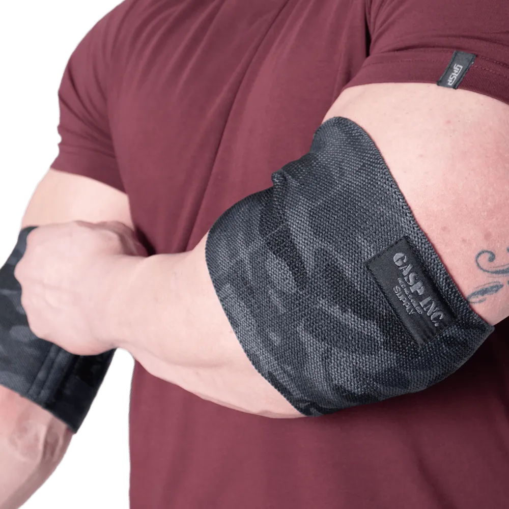 Heavy Duty Elbow Sleeves - Dark Camo