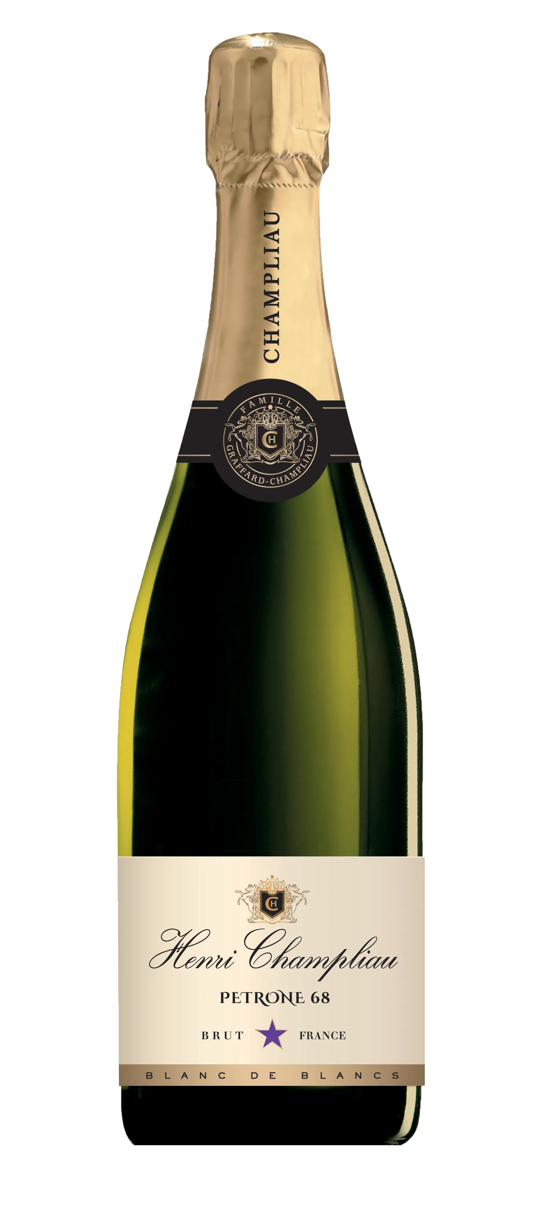 Henri Champliau, Petrone 68, Blanc de Blanc Brut.