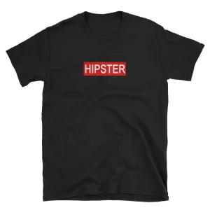 Hipster T Shirt Black Hipster Chick T Shirt Cotton T Shirt for Women
