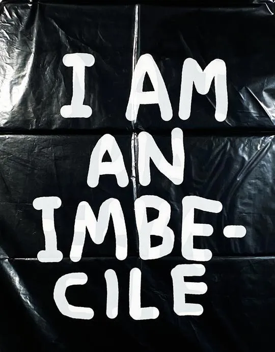 I Am An Imbecile Balloon (Banksy's Dismaland)
