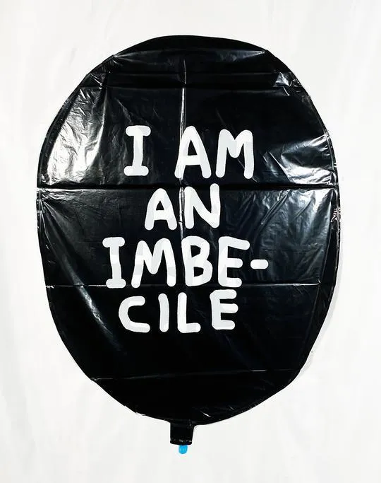 I Am An Imbecile Balloon (Banksy's Dismaland)