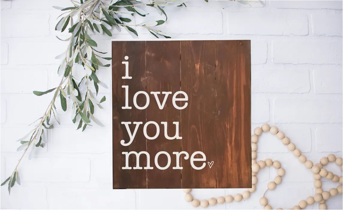 I Love You More