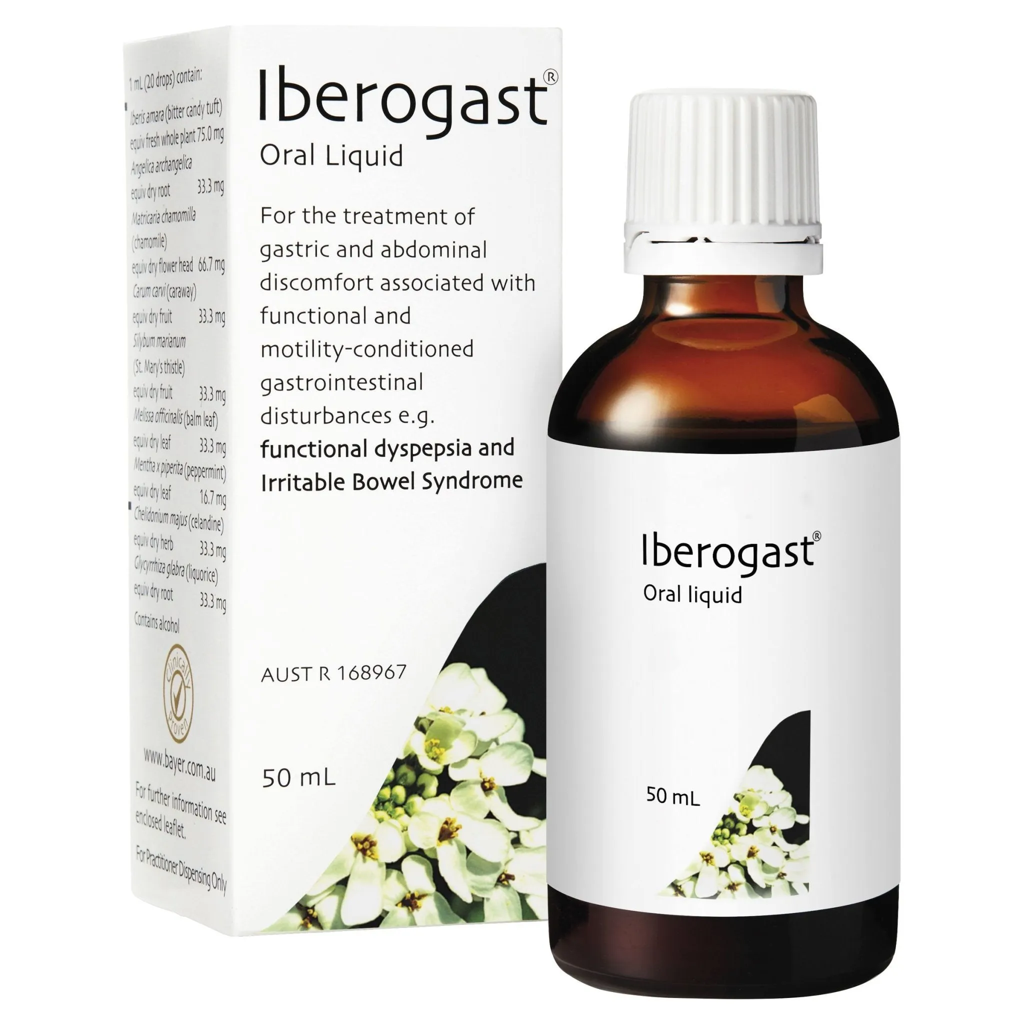 Iberogast Functional Digestive Symptom Relief Herbal Liquid 50mL