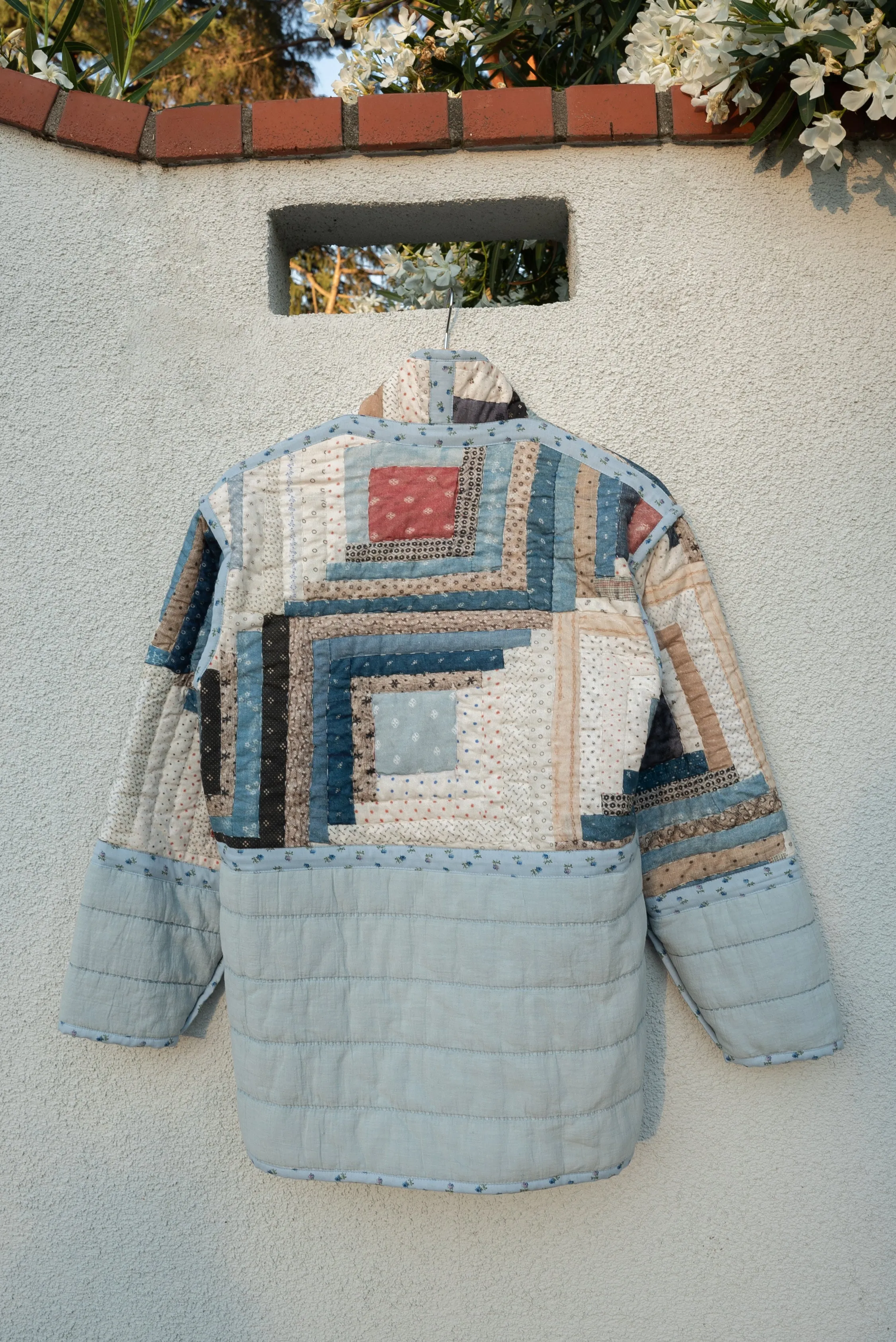Indigo Blue Kalina Cocoon Coat (Small)