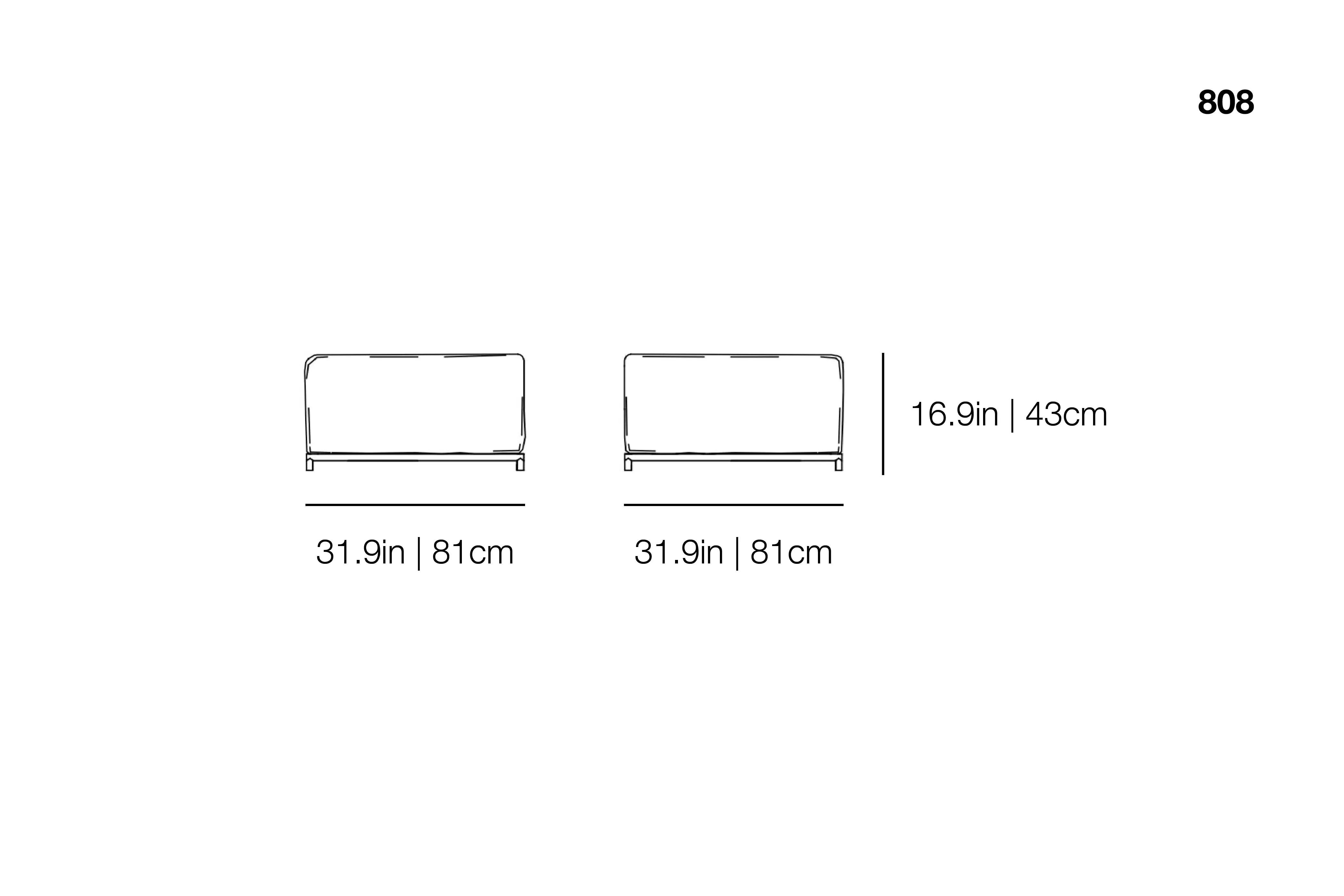 InOut 808 Outdoor Ottoman