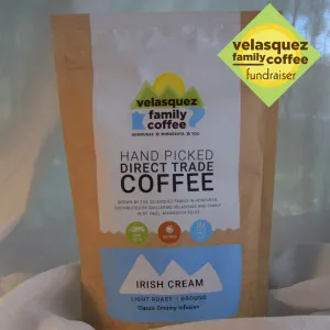 Irish Cream Coffee - 8 oz bag - Fundraiser | Classic Creamy Infusion