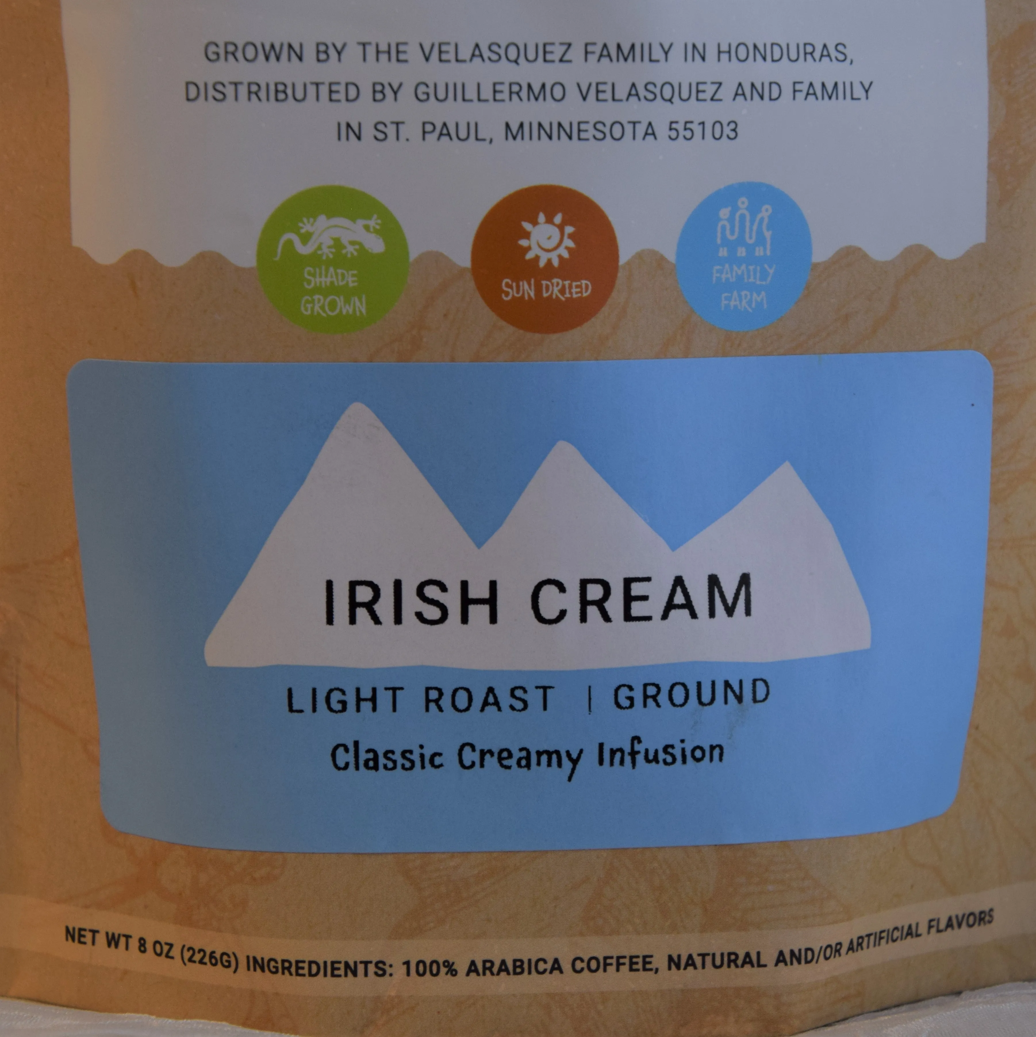 Irish Cream Coffee - 8 oz bag - Fundraiser | Classic Creamy Infusion