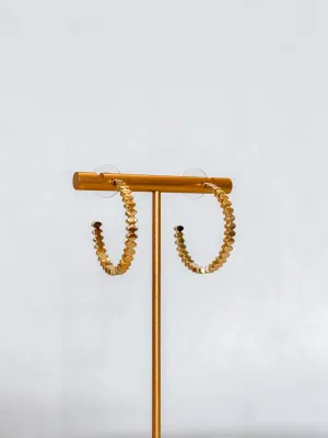 Isabelle Medium Gold Earrings
