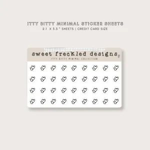 ITTY BITTY Stethoscope Doctor Stickers