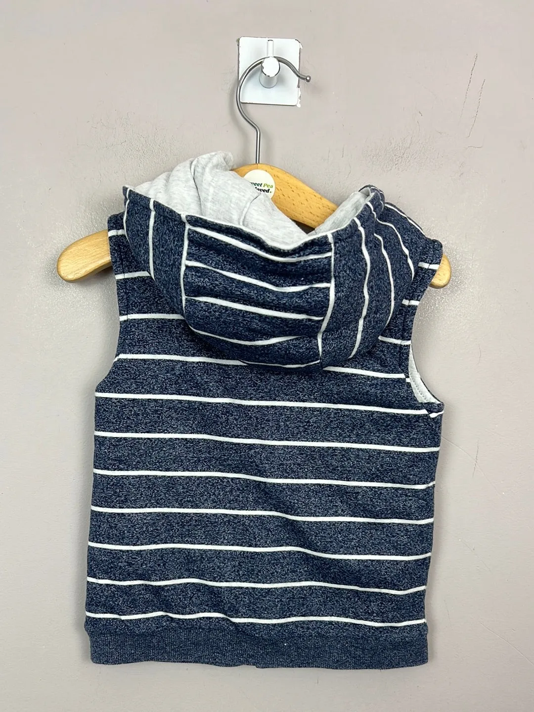 Jasper Conran Blue jersey Gilet 9-12m