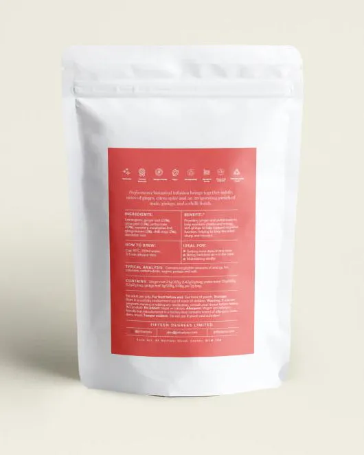 JetFuel Supplements Performance Botanical Infusions 15 Tea Bags 30g