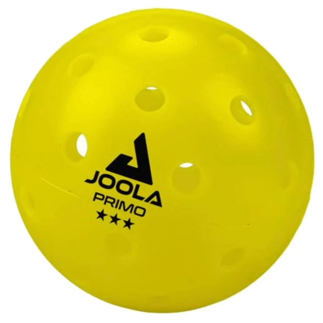 JOOLA Primo 3 Star Outdoor Pickleball Yellow