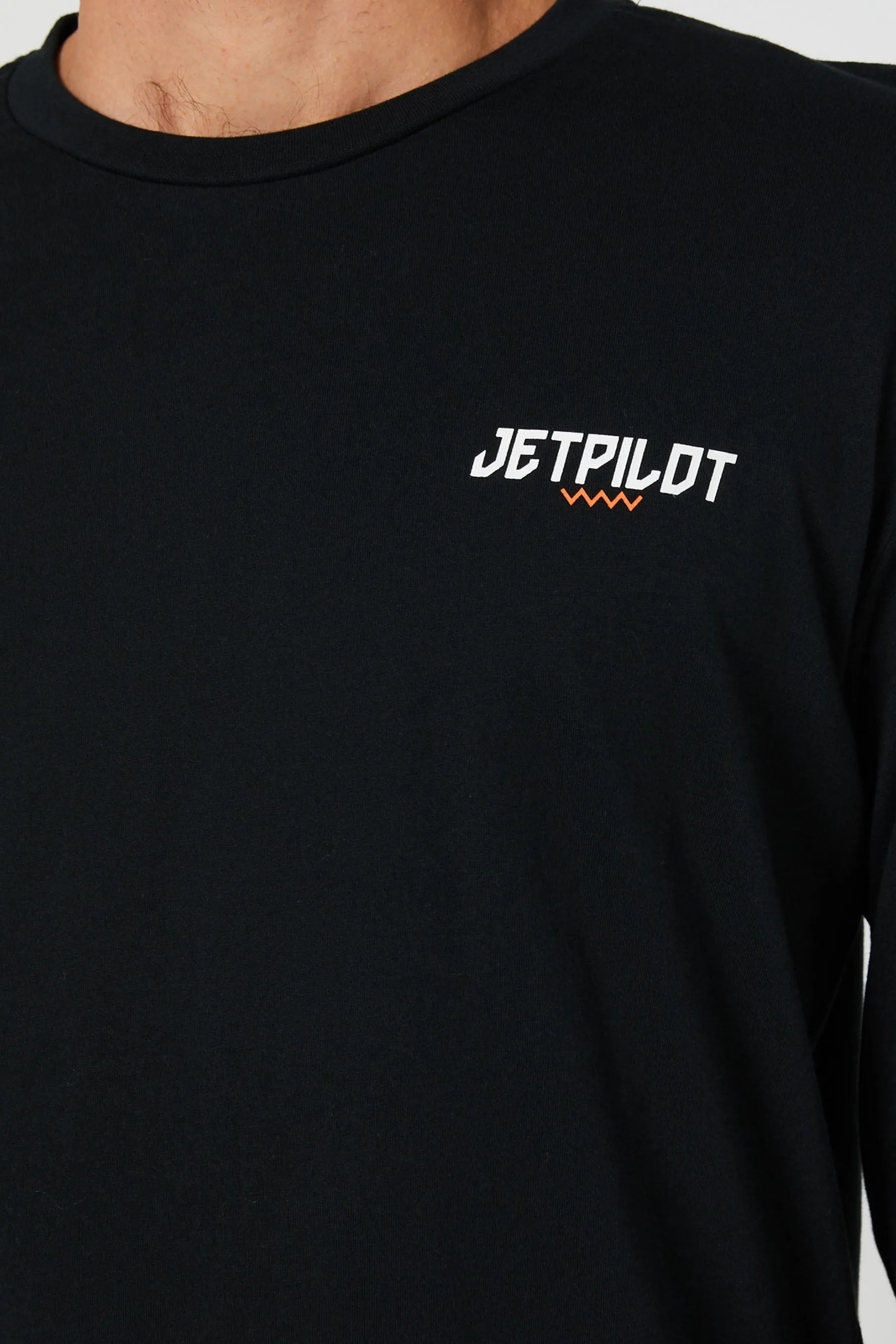 JP Friday Mens L/S Tee - Black
