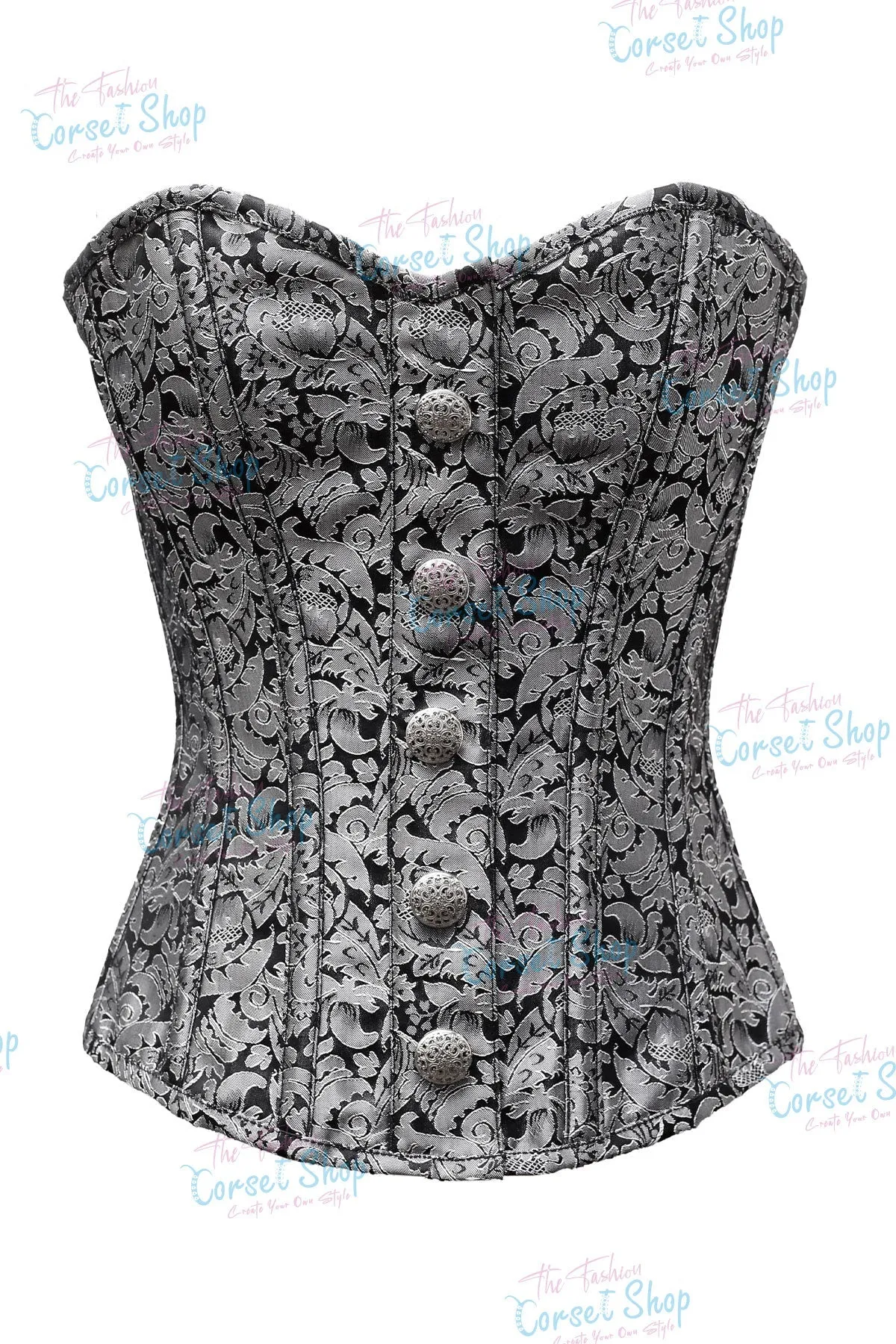 Kanteh Brocade Overbust Corset