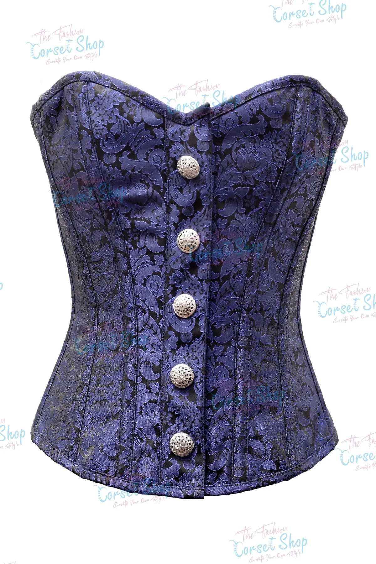 Kanteh Brocade Overbust Corset