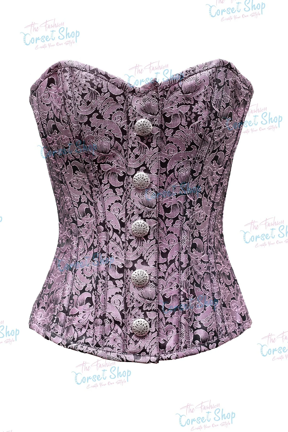 Kanteh Brocade Overbust Corset