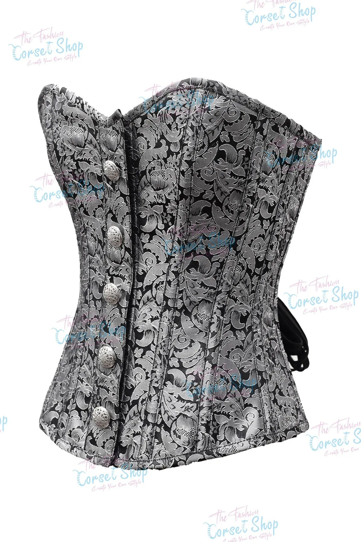 Kanteh Brocade Overbust Corset