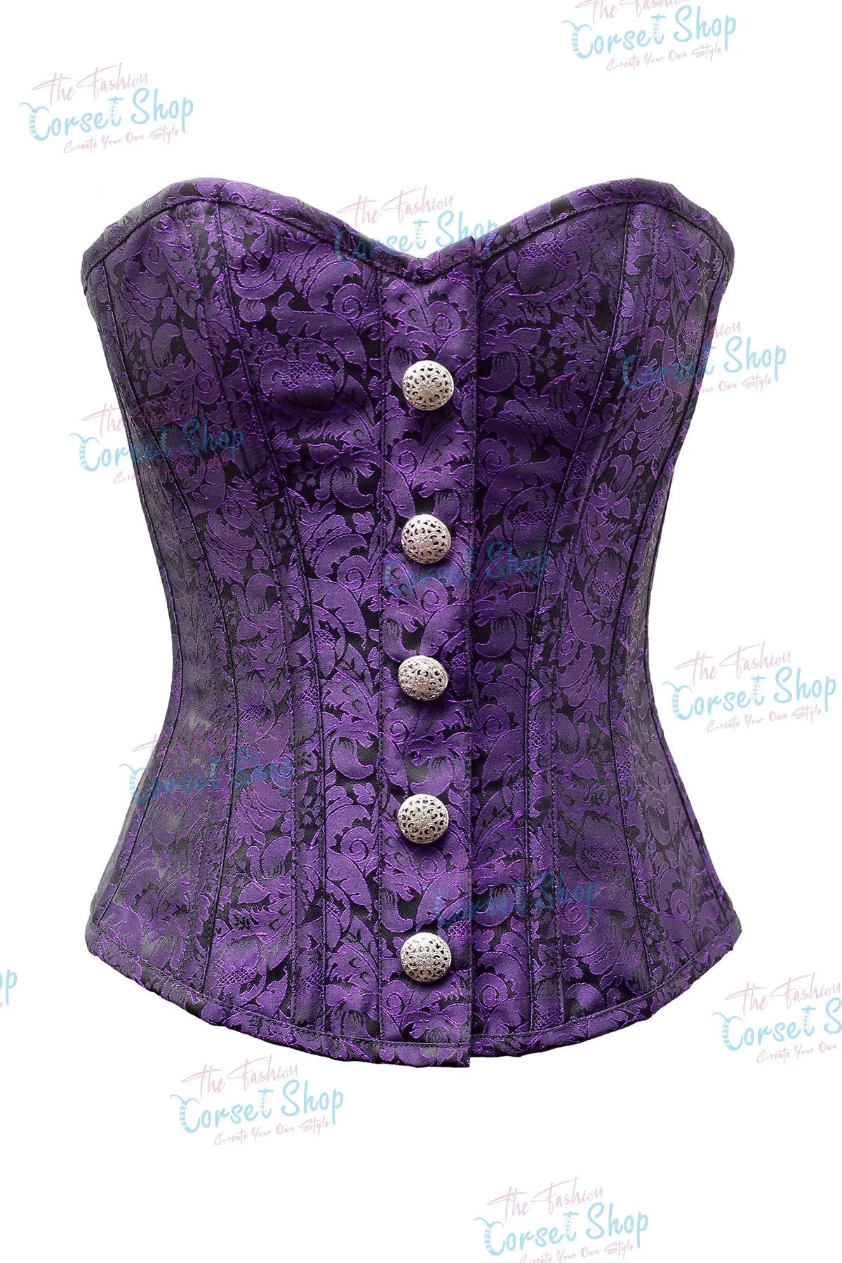 Kanteh Brocade Overbust Corset