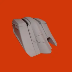 Kawasaki Vulcan & Classic 800 Series 6" Extended Stretched Saddlebags Trendsetter Right Side Cut Out