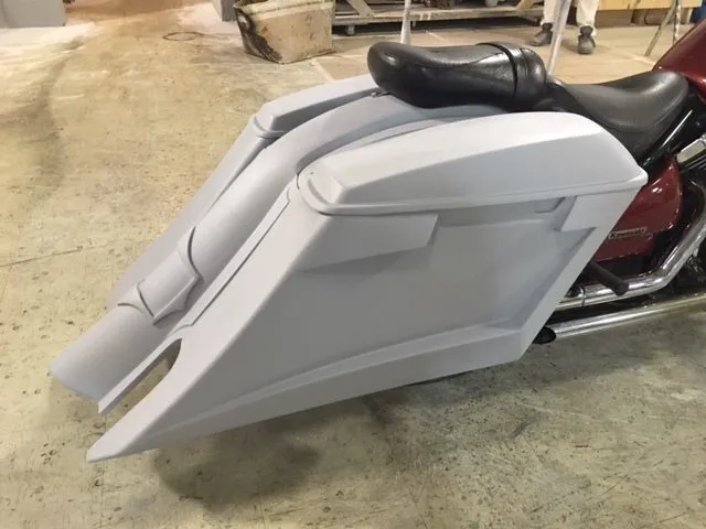 Kawasaki Vulcan &amp; Classic 800 Series 6" Extended Stretched Saddlebags Trendsetter