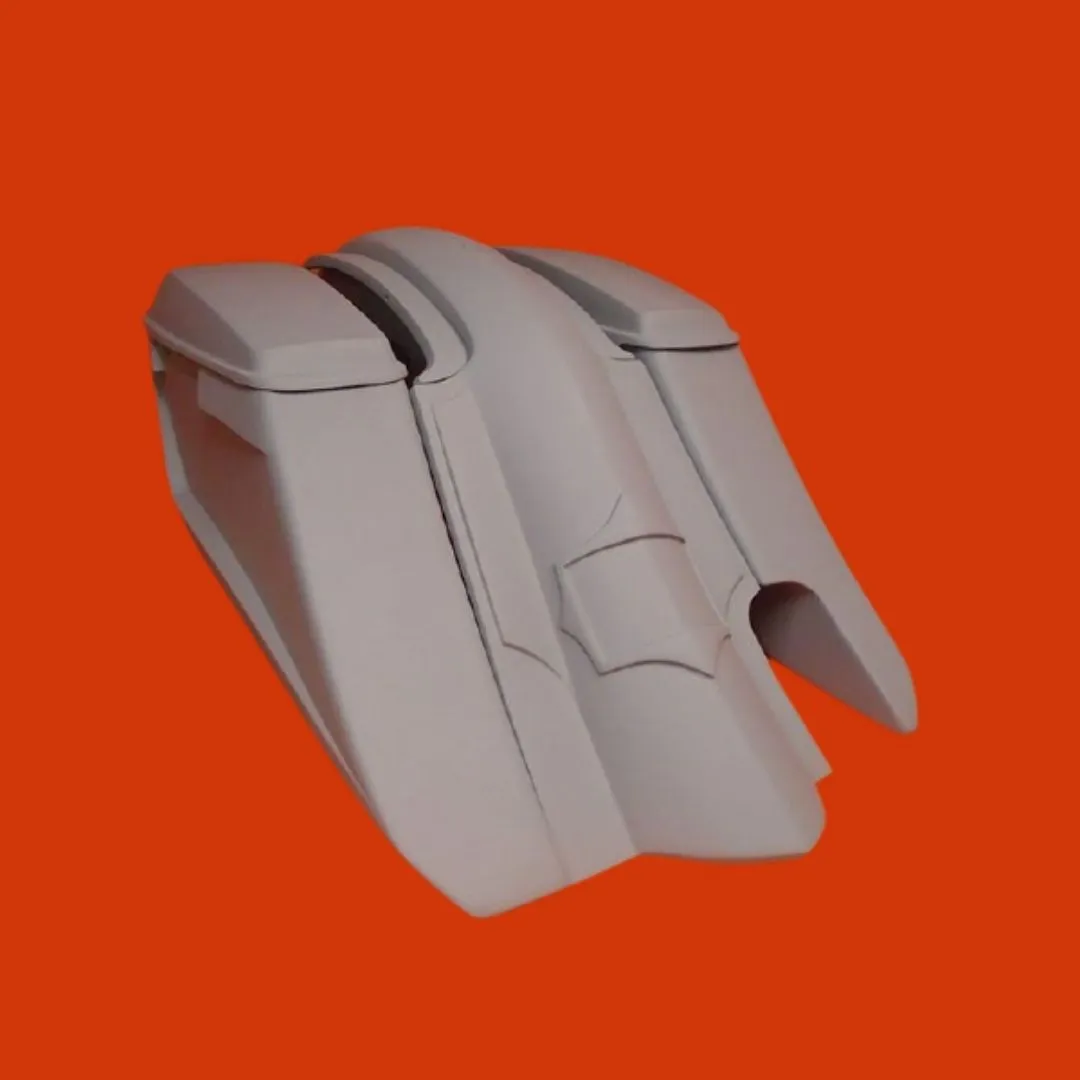 Kawasaki Vulcan &amp; Classic 800 Series 6" Extended Stretched Saddlebags Trendsetter