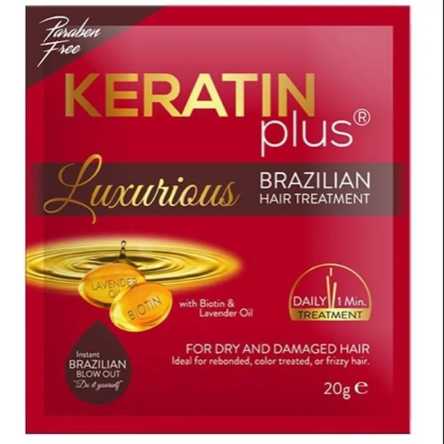 KERATIN PLUS LUXURIOUS 20G