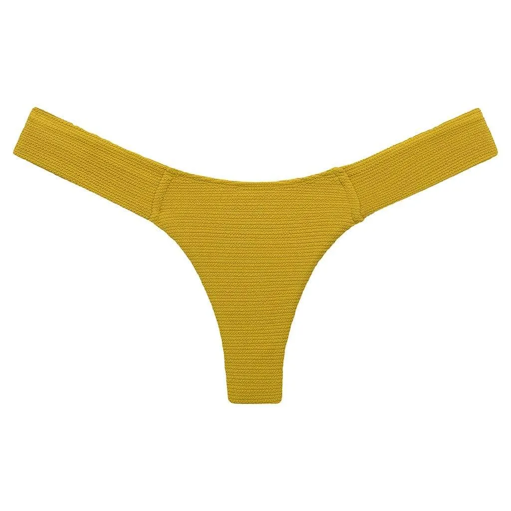 Key Lime Micro Scrunch Uno Bikini bottom