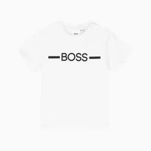 Kid's printed sporty logo T Shirt