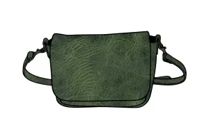 KINDLE LEATHER SATCHEL - JADE BISON
