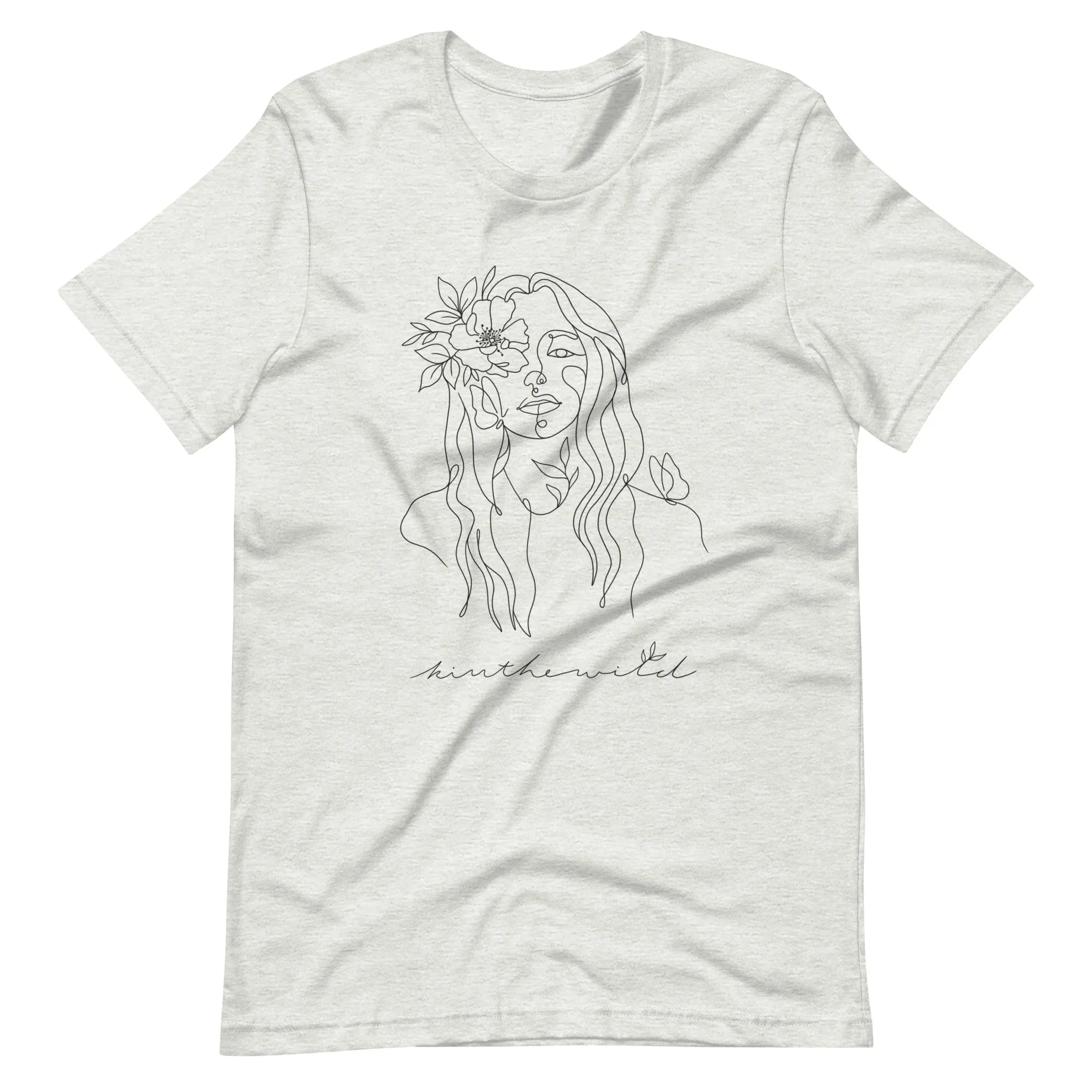 kiss the wild light t-shirt