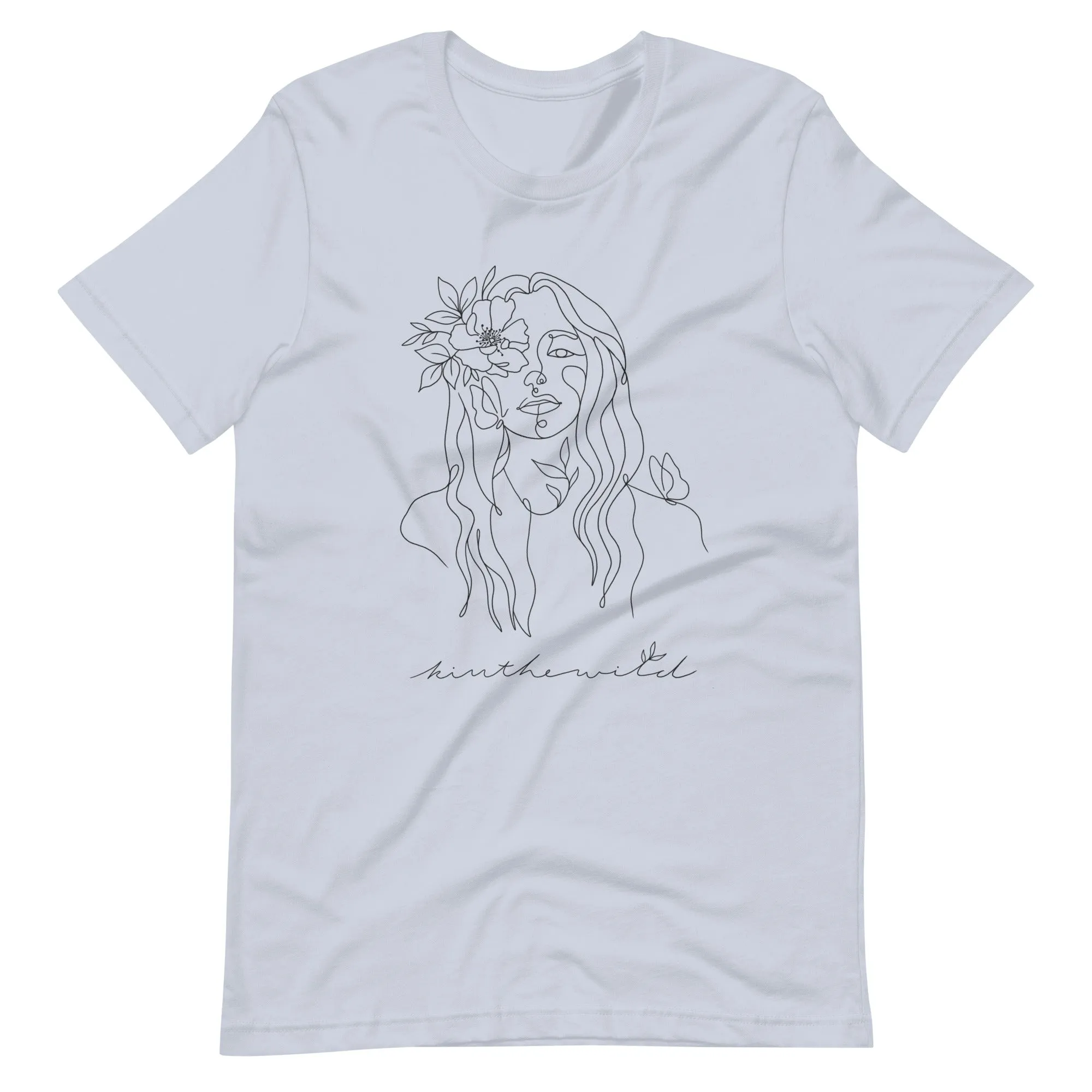 kiss the wild light t-shirt