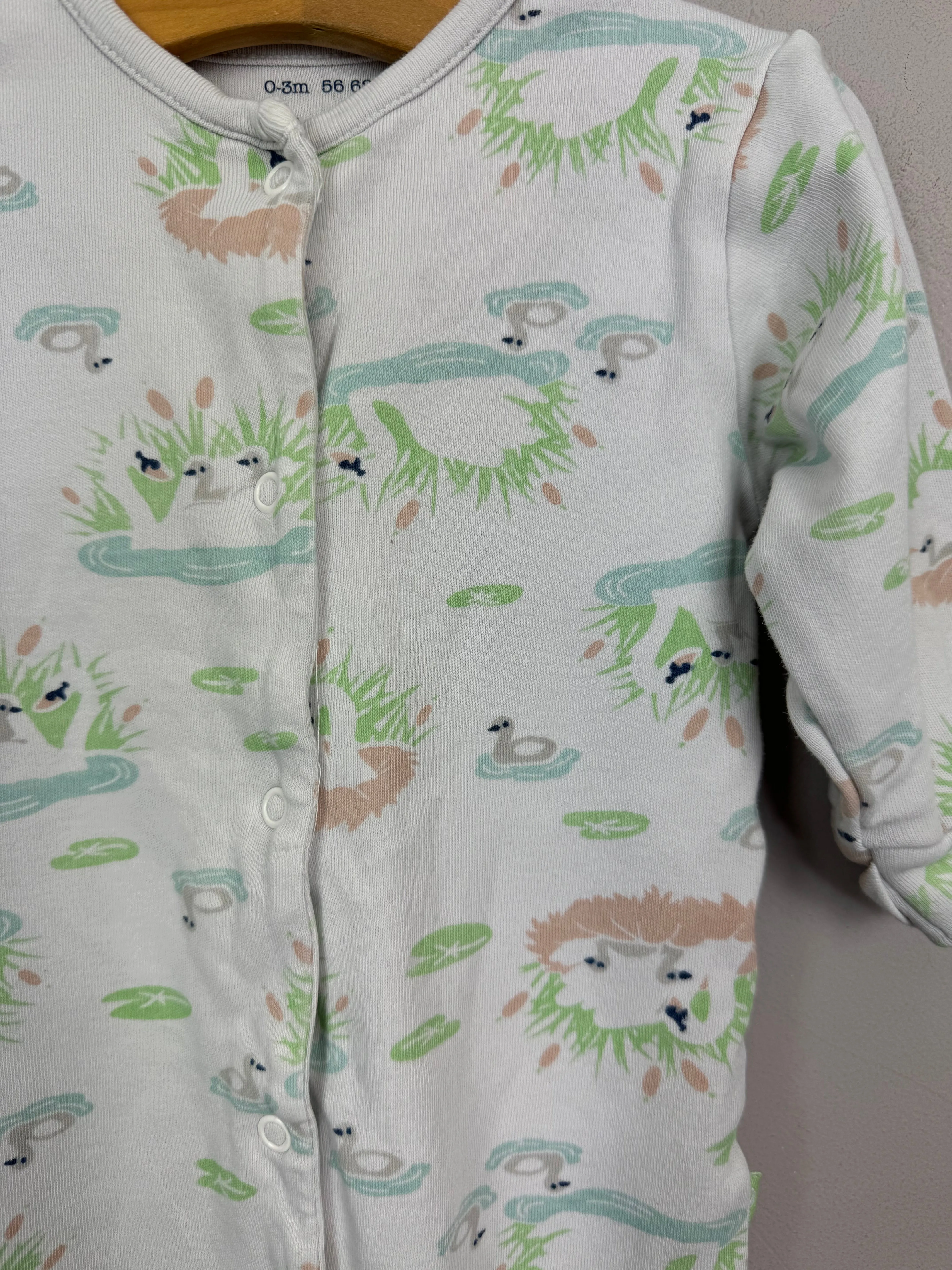 Kite Duck Pond Sleepsuit 0-3m