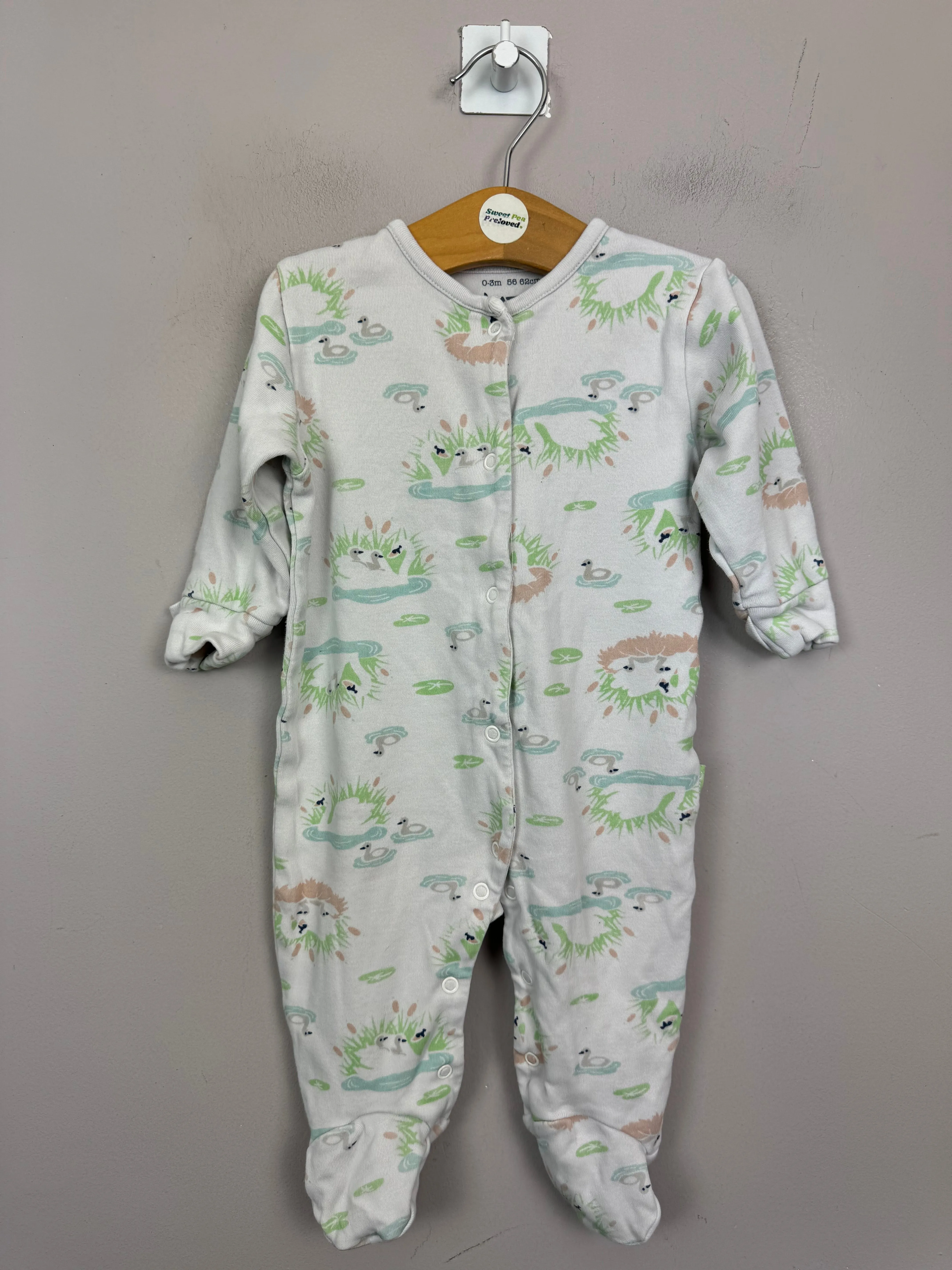 Kite Duck Pond Sleepsuit 0-3m