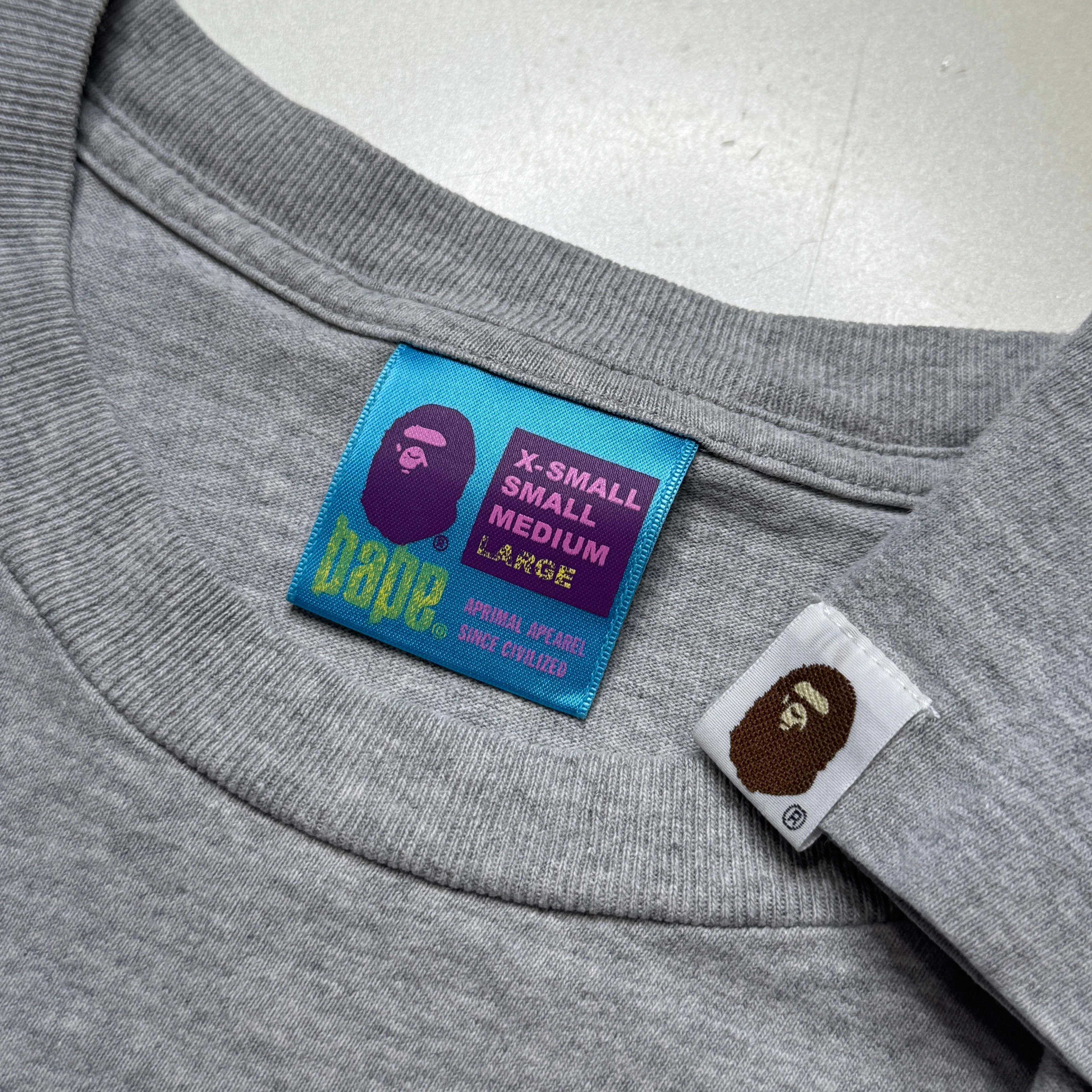 [L] Bape Halloween Mummy Tee