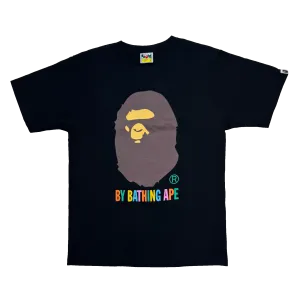 [L] DS Bape Colors Ape Head Logo Tee