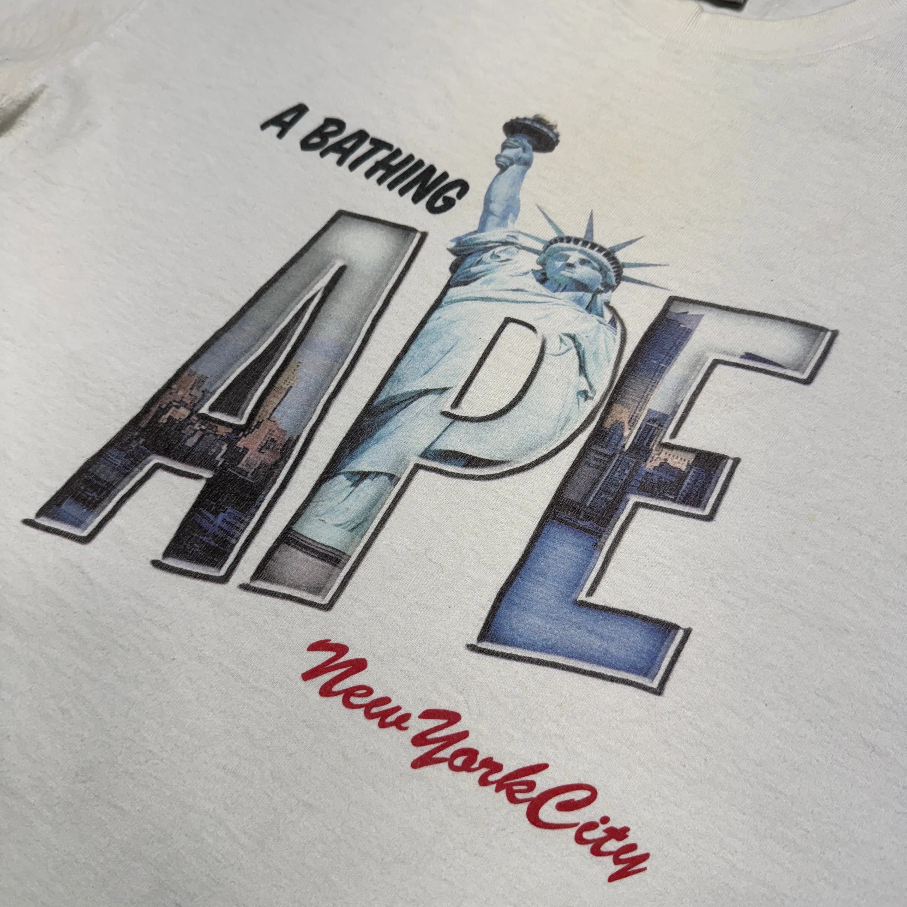 [L] OG Bape x STASH NYC Tee