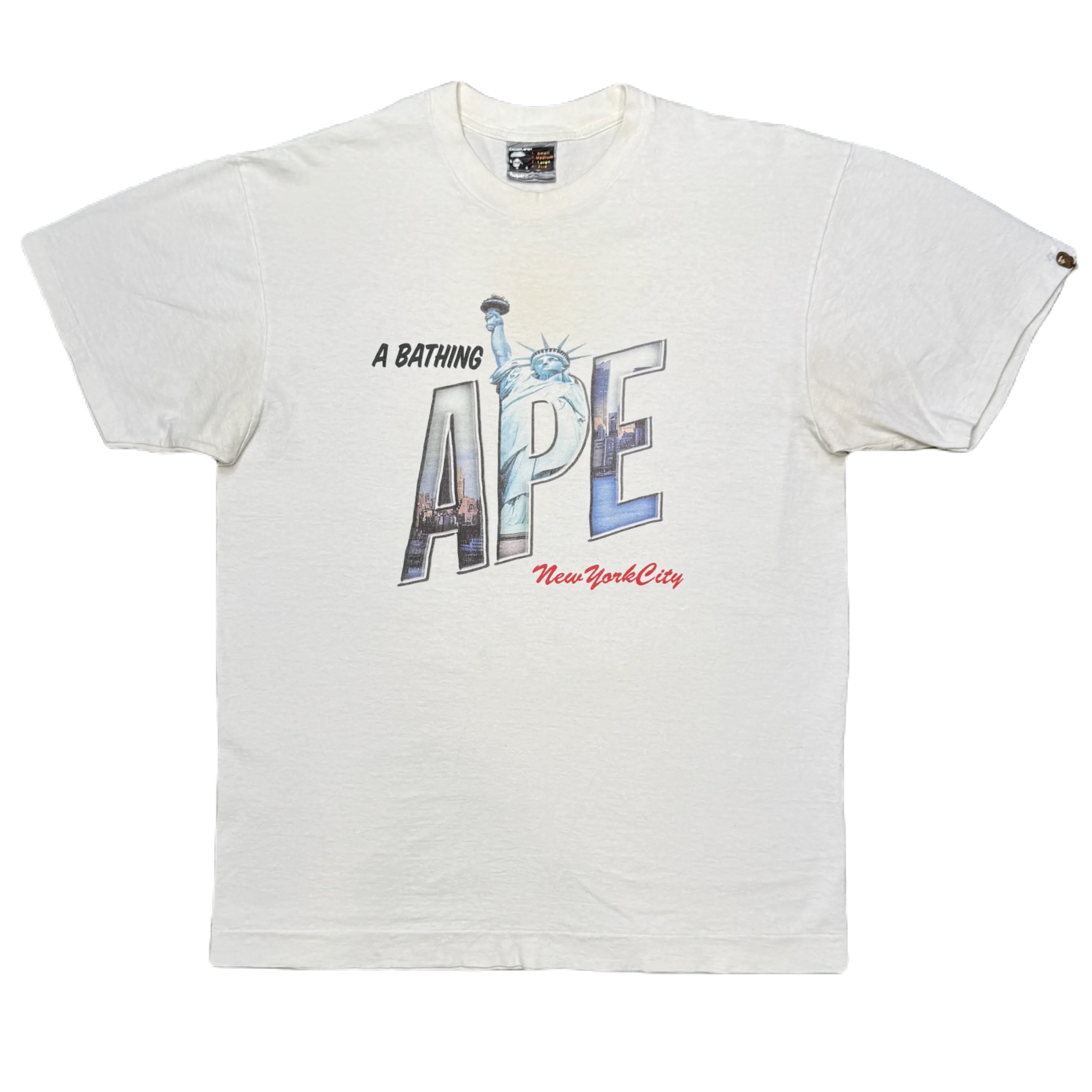[L] OG Bape x STASH NYC Tee
