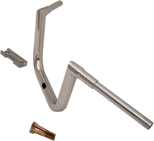 LA Choppers LA-7313-61 1-1/2in. Grande Twin Peaks Handlebars - 10in. Rise - Chrome